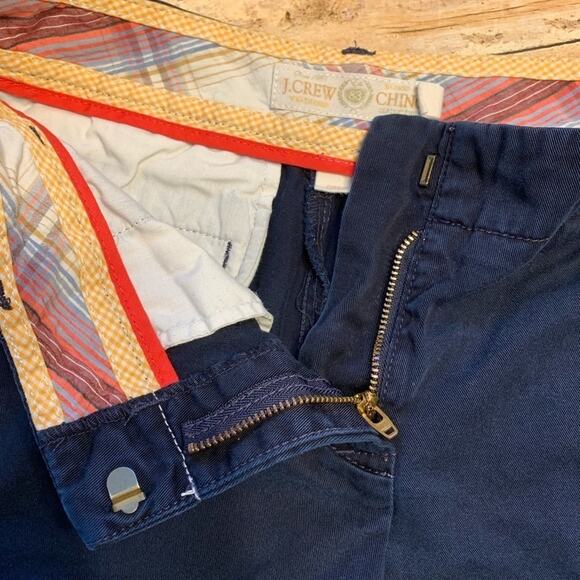 J. Crew Navy Chino 3” Twill Shorts City Fit - Picture 2 of 5